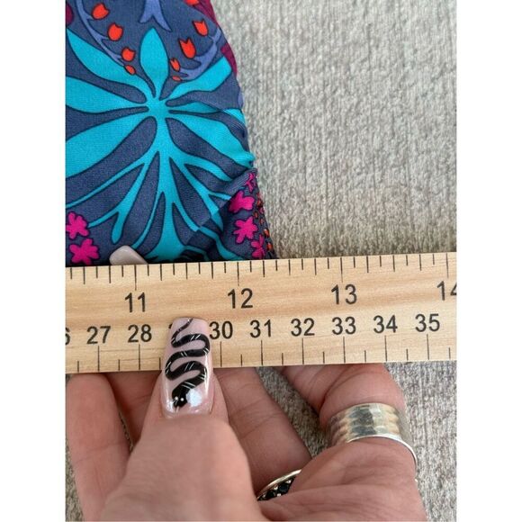 Marc By Marc Jacobs Strapless Dark Floral Bikini Swimwear Top Women's Small - Picture 7 of 9